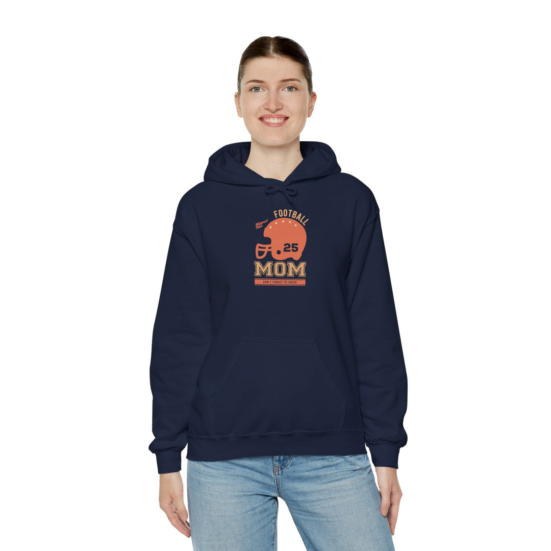 Mom's Hooded Sweatshirt – Football Mom - Perfect Gift for Sports Moms Design