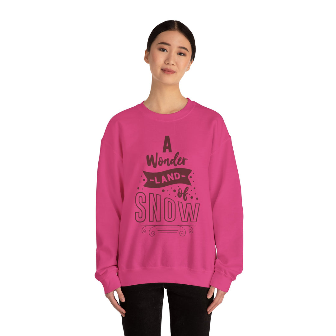 A Wonder Land of Snow Unisex Sweatshirt