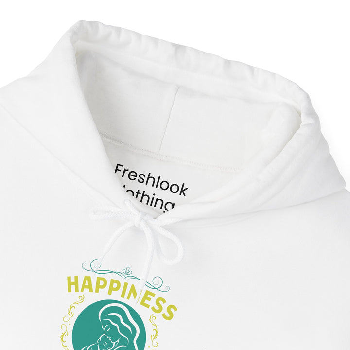 Mom's Hooded Sweatshirt – Happiness is Being a Mom Design