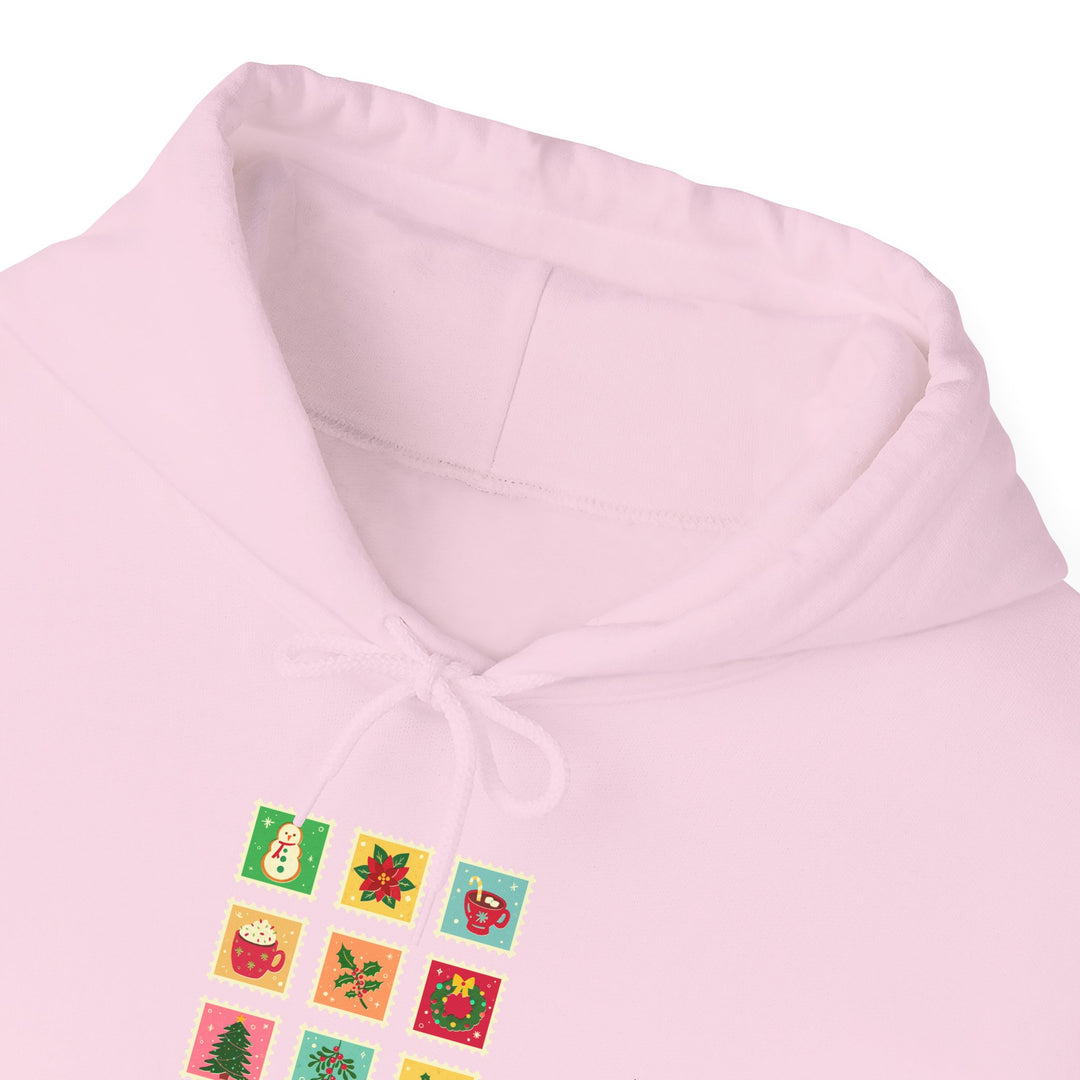 Christmas Cheer Hoodie — Festive Gift Icon Grid with "Christmas Every Day" Text