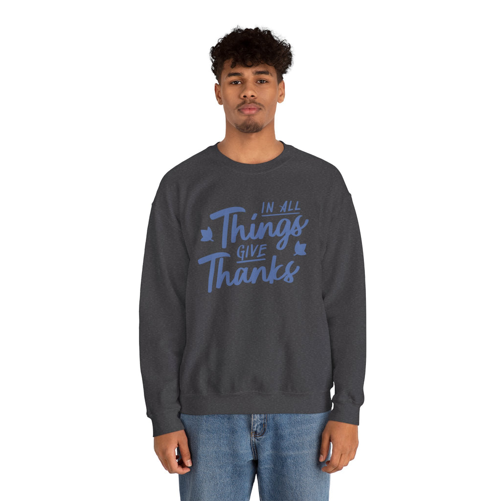 In All Things Give Thanks Design