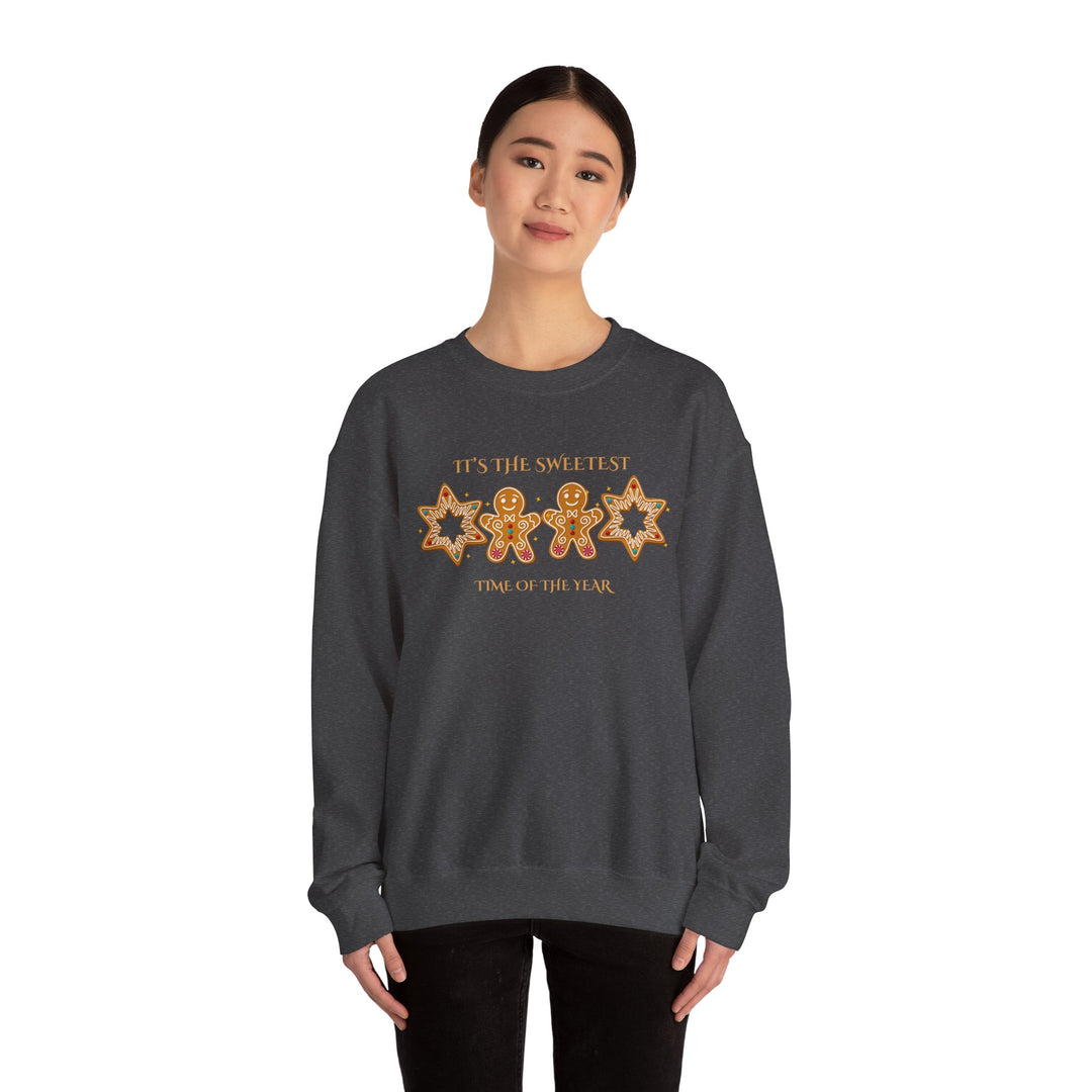 Sweatshirt - "It's the Sweetest Time of the Year" Gingerbread Holiday Crewneck