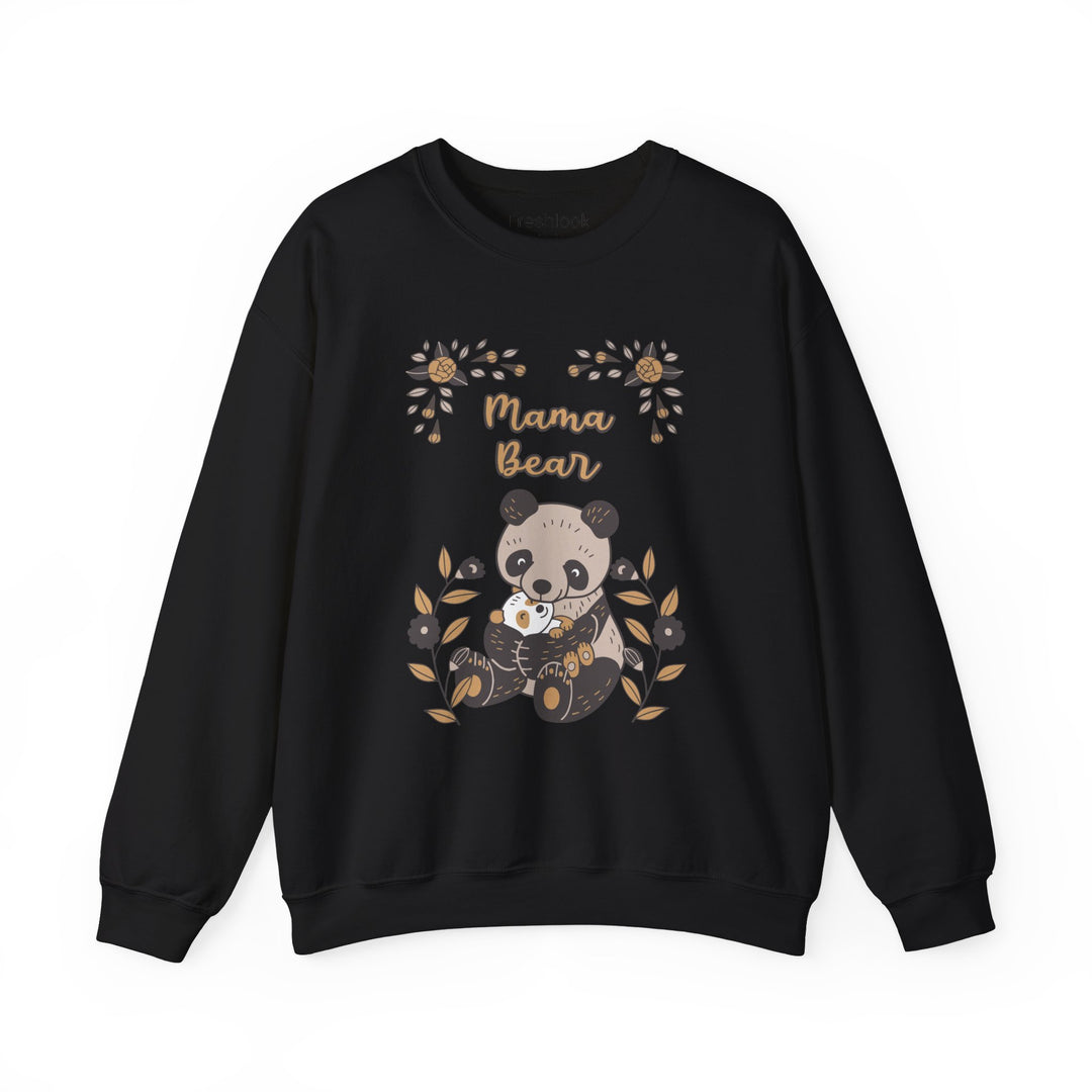 Mom's Sweatshirt - Mama Bear - Cozy Oversized Fit for Animal Lovers Design