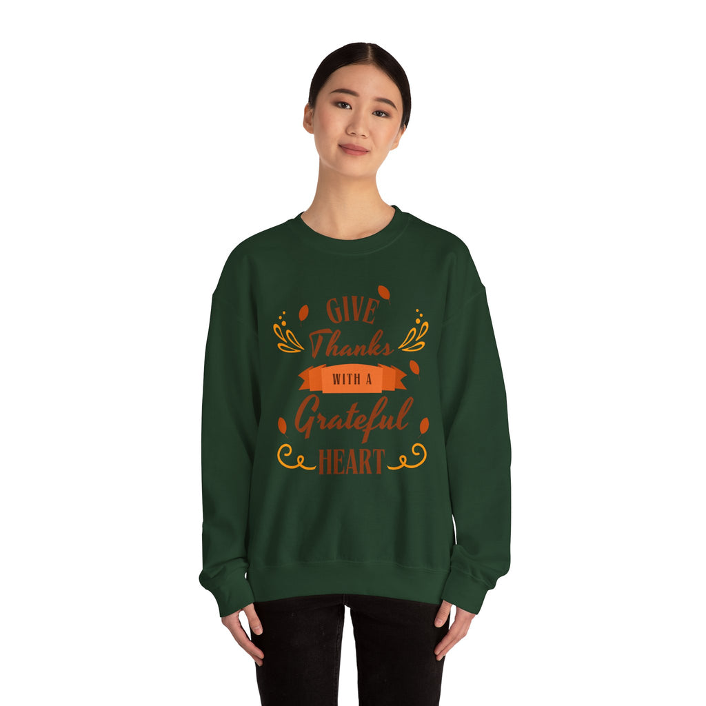 Give Thanks with a Grateful Heart Design