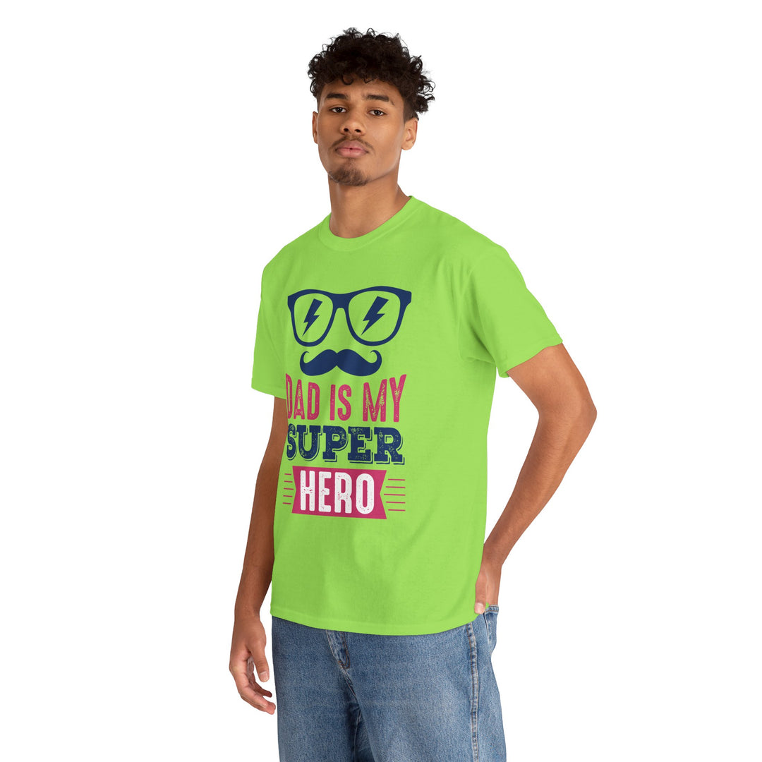 Dad's T-Shirt - Dad Is My Superhero Design