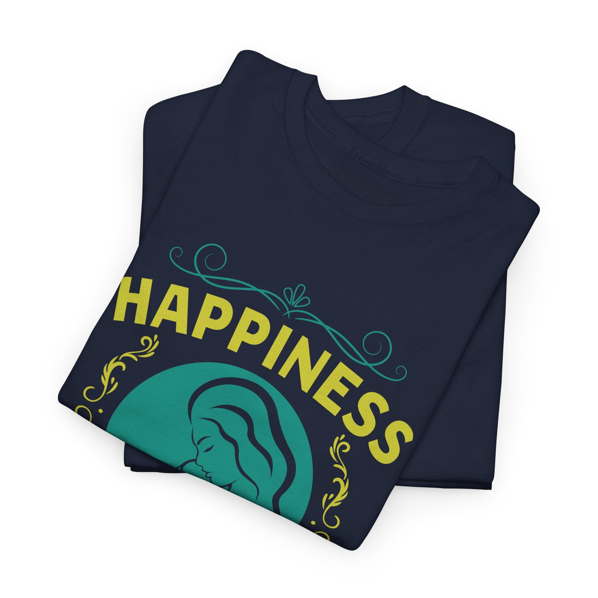 Mom T-Shirt - Happiness is Being a Mom Design