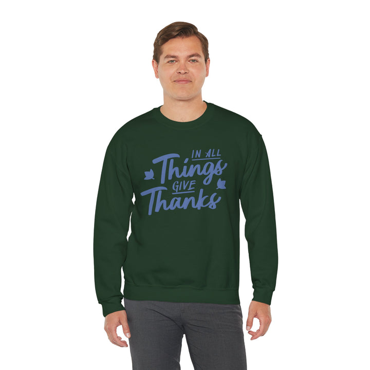 In All Things Give Thanks Design