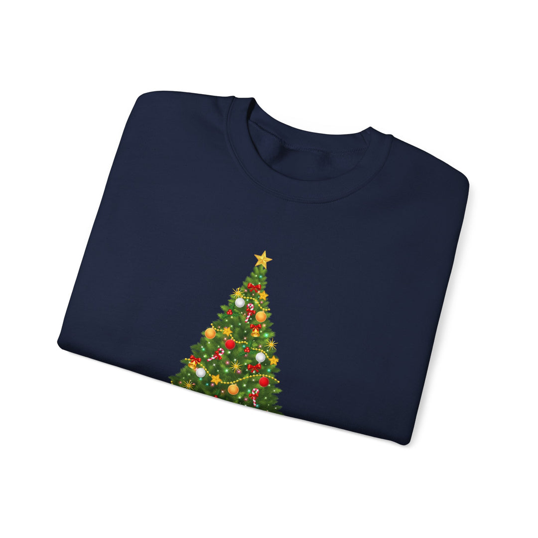 Christmas Tree Sweatshirt — Merry Christmas Holiday Crewneck