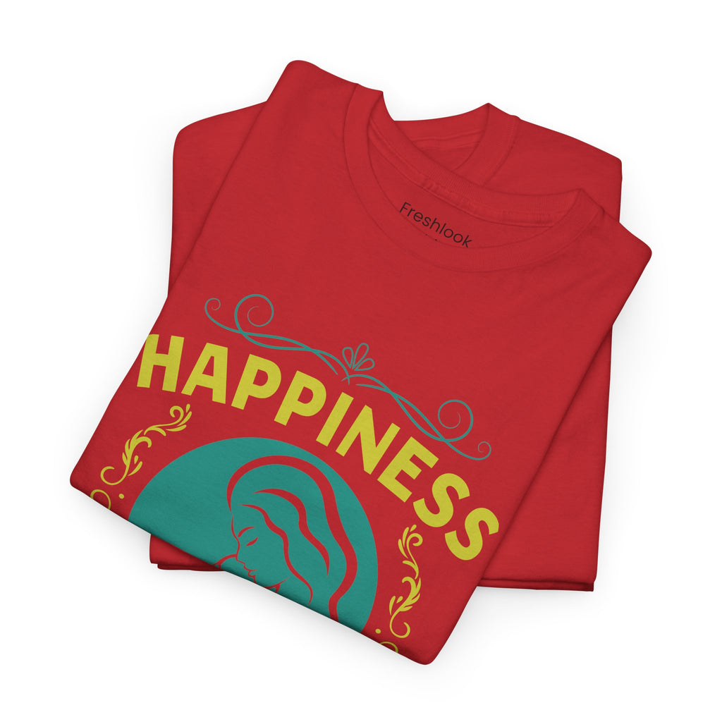 Mom T-Shirt - Happiness is Being a Mom Design