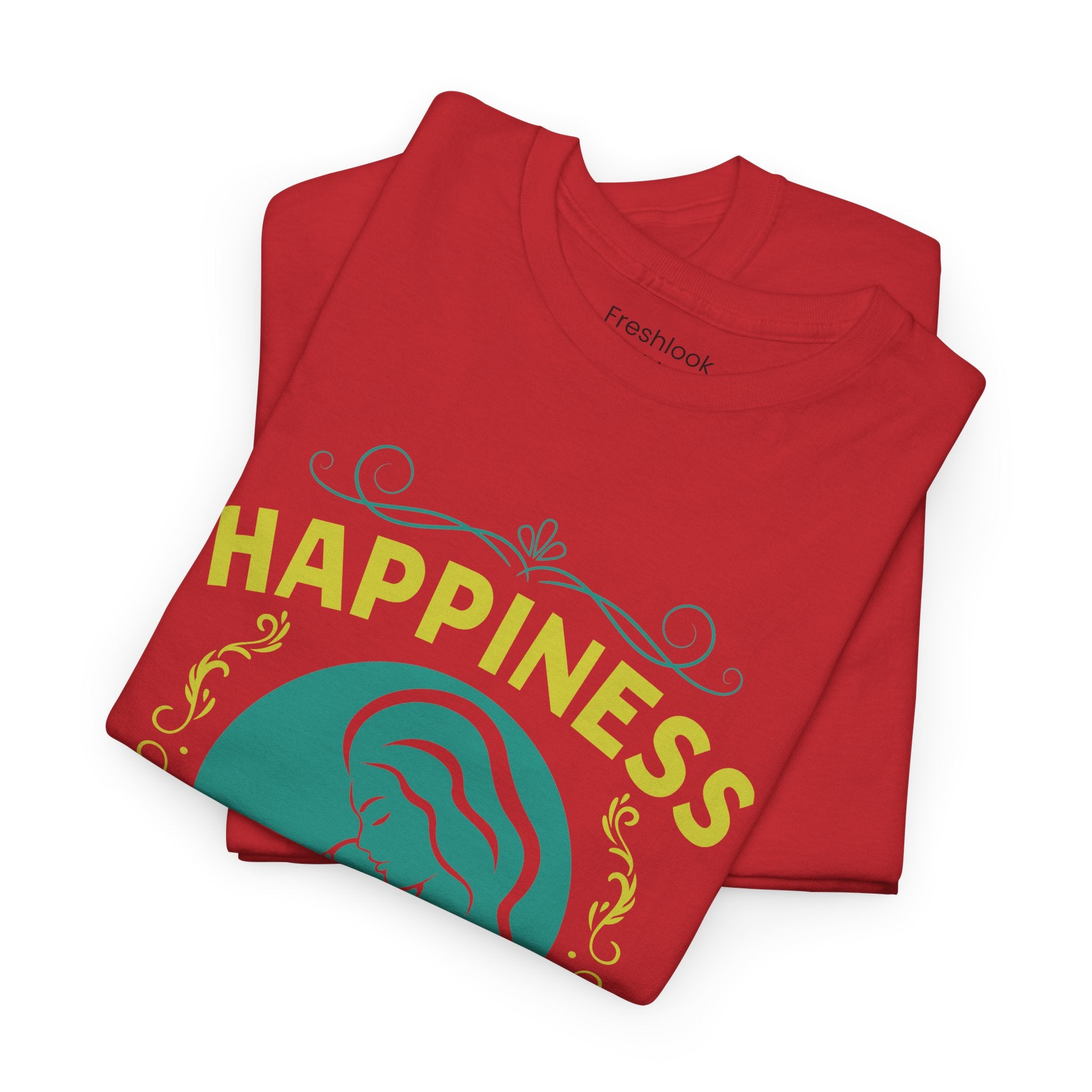 Mom T-Shirt - Happiness is Being a Mom Design