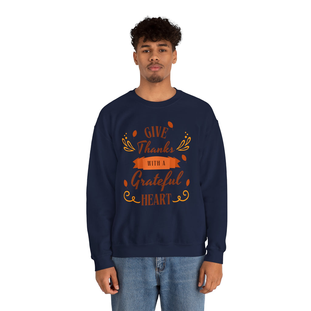 Give Thanks with a Grateful Heart Design