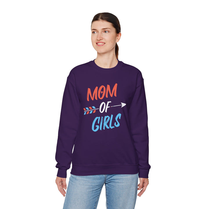 Mom's Sweatshirt - Mom of Girls Design