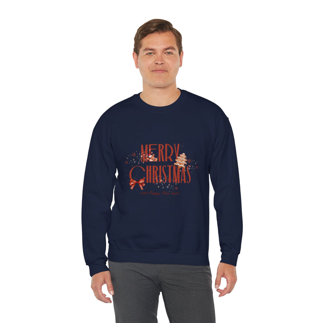 Merry Christmas Crewneck Sweatshirt – Vintage Holiday Graphic