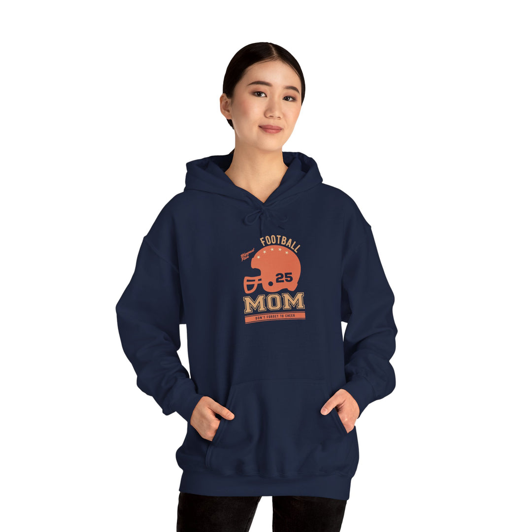 Mom's Hooded Sweatshirt – Football Mom - Perfect Gift for Sports Moms Design