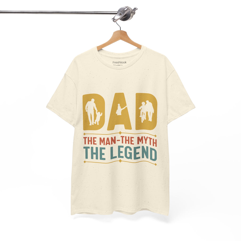 Dad's T-Shirt - Dad The Man The Myth The Legend Design