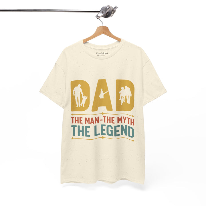 Dad's T-Shirt - Dad The Man The Myth The Legend Design