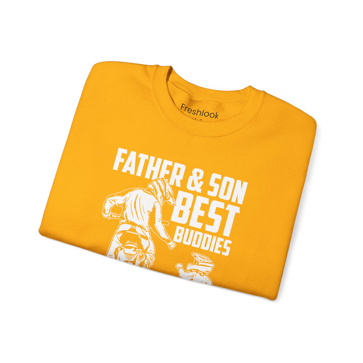 Dad’s Sweatshirt – Father & Son Best Buddies Forever Design