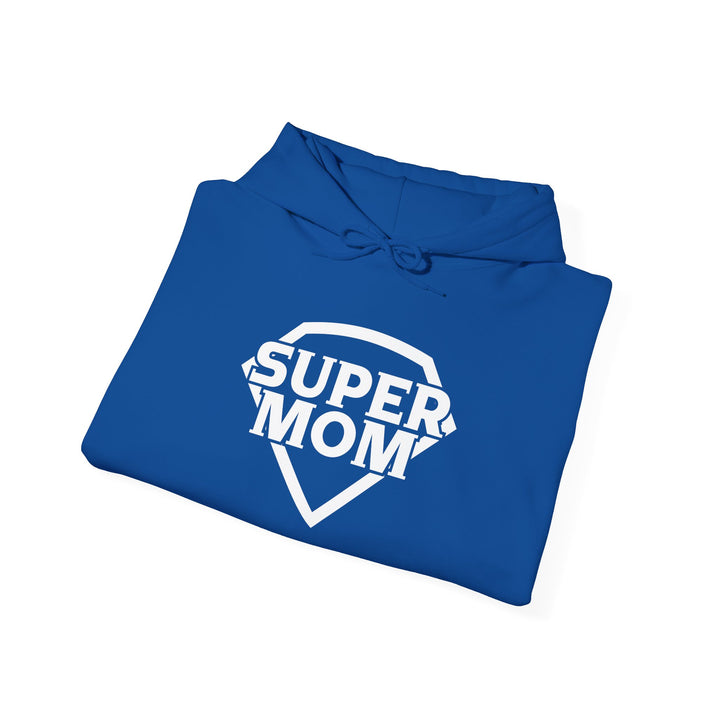 Mom's Unisex Hooded Sweatshirt - Super Mom Design