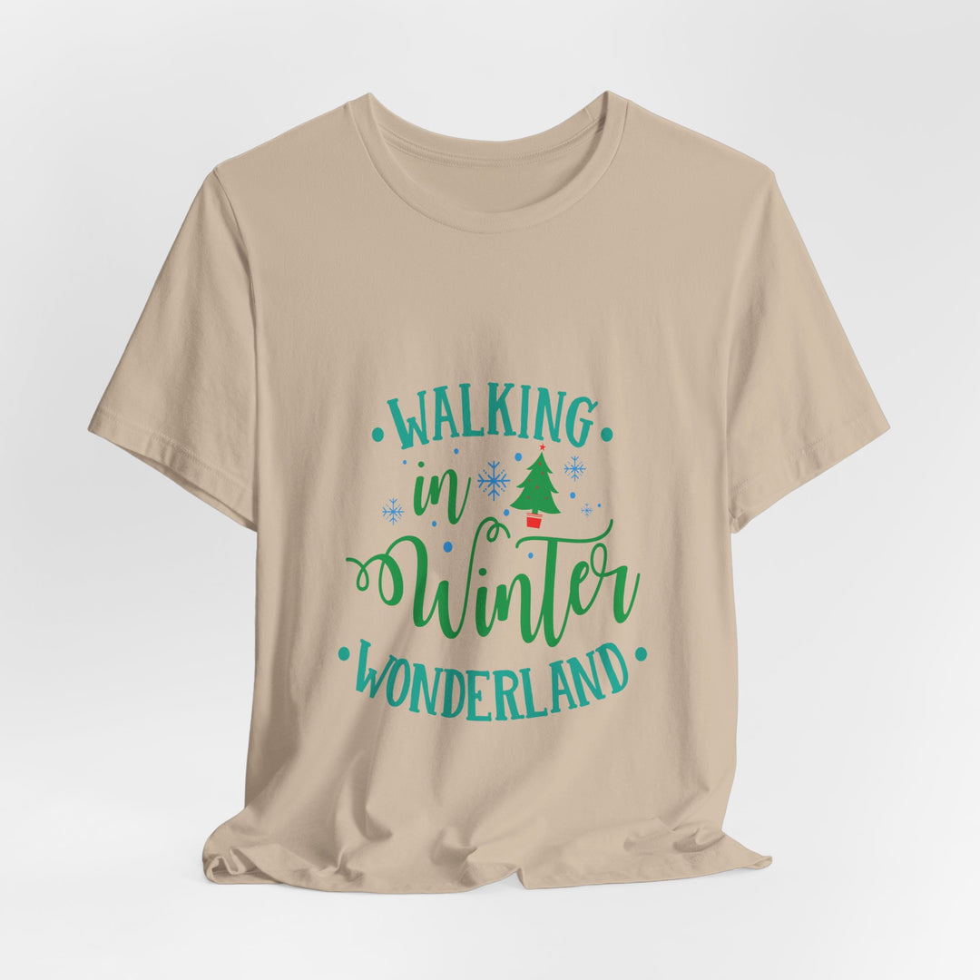 Walking in Winter Wonderland, Christmas T-shirt, Holiday tees, Family Christmas Shirts