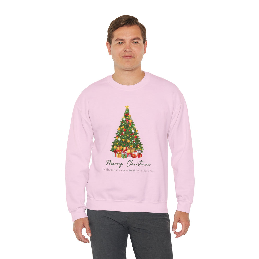 Christmas Tree Sweatshirt — Merry Christmas Holiday Crewneck