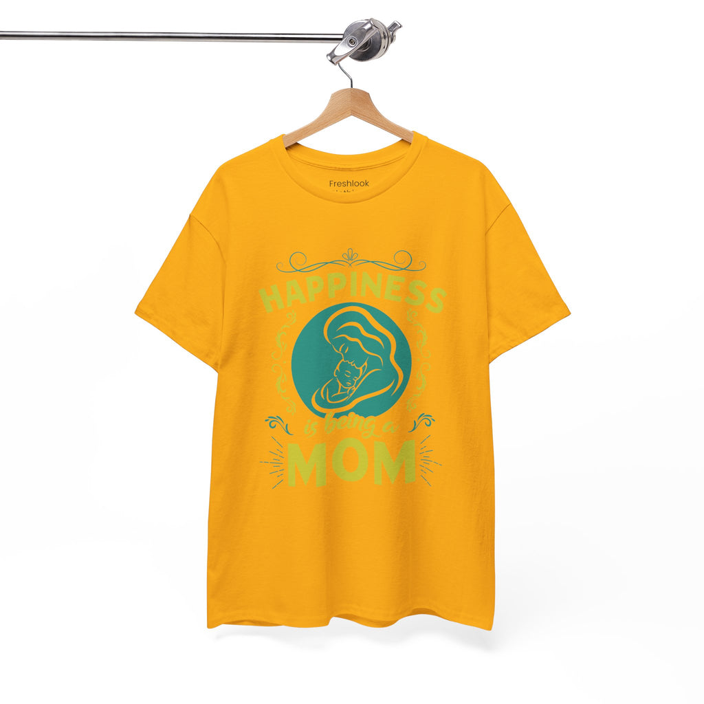 Mom T-Shirt - Happiness is Being a Mom Design