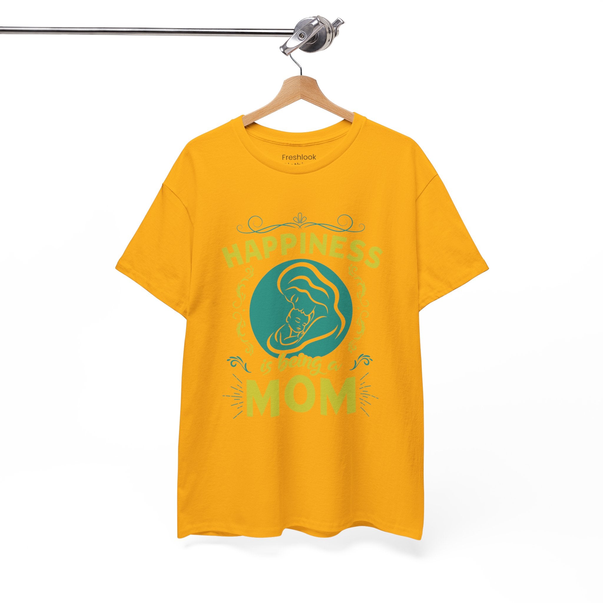 Mom T-Shirt - Happiness is Being a Mom Design