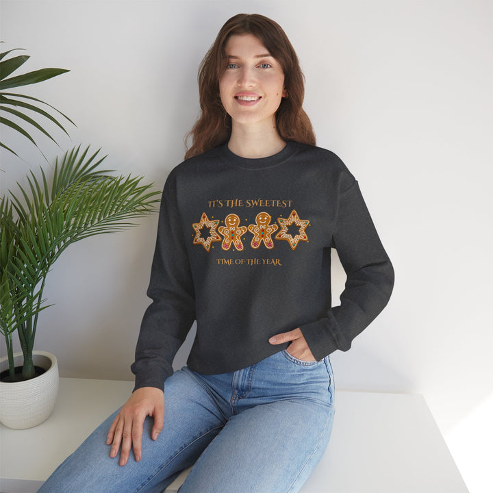 Sweatshirt - "It's the Sweetest Time of the Year" Gingerbread Holiday Crewneck