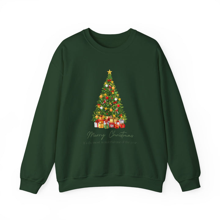 Christmas Tree Sweatshirt — Merry Christmas Holiday Crewneck