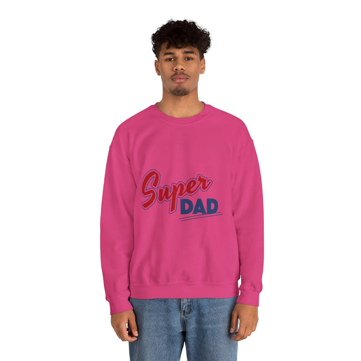 Dad’s Sweatshirt – Super Dad Perfect Father's Day Gift Design