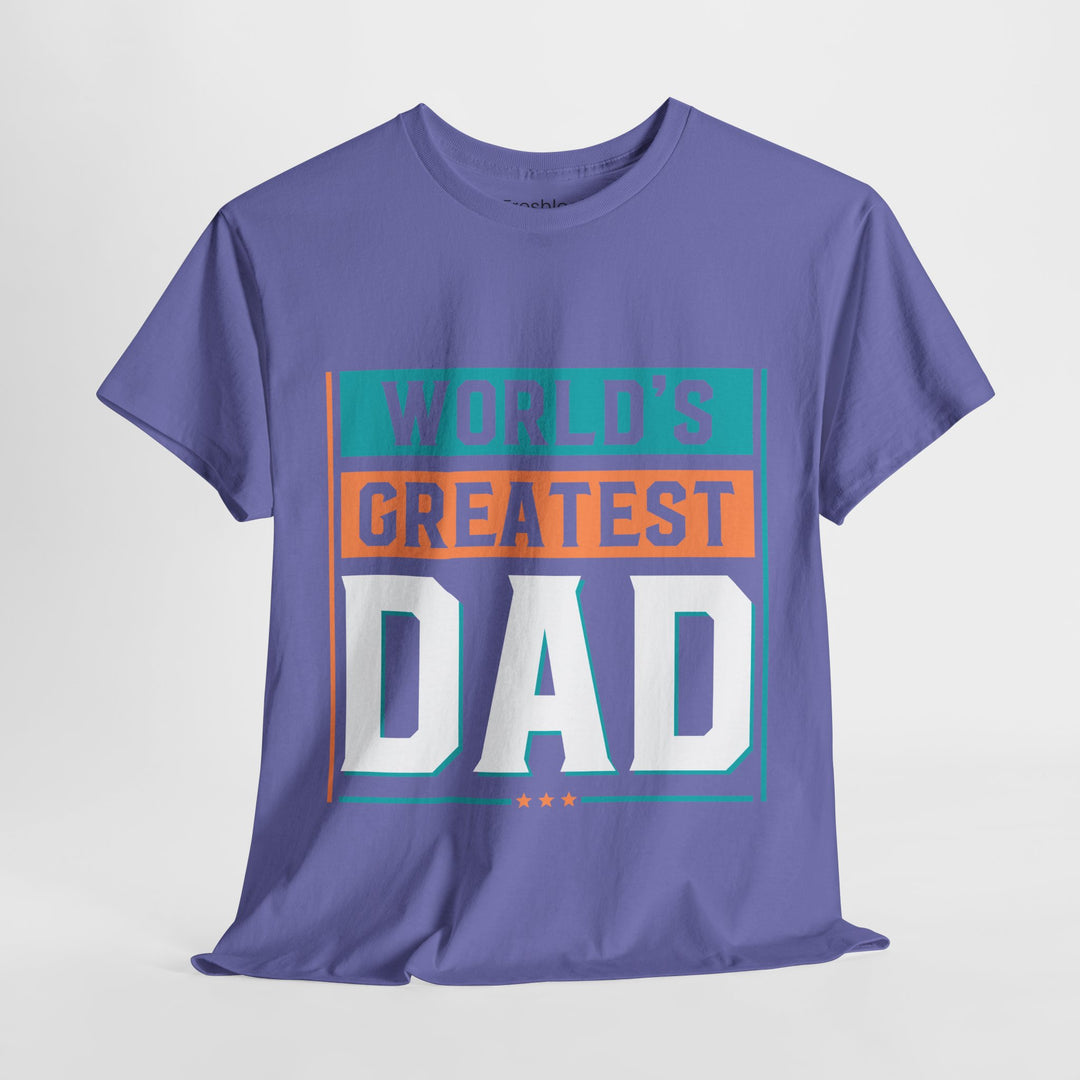 Dad's T-Shirt - World's Greatest Dad Design