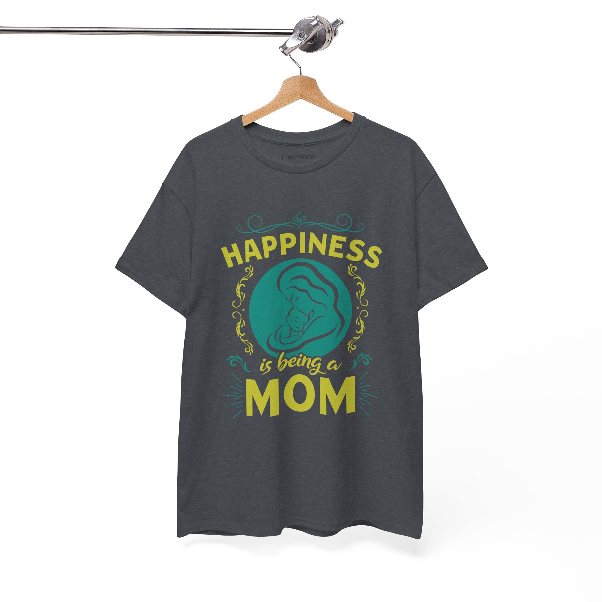 Mom T-Shirt - Happiness is Being a Mom Design