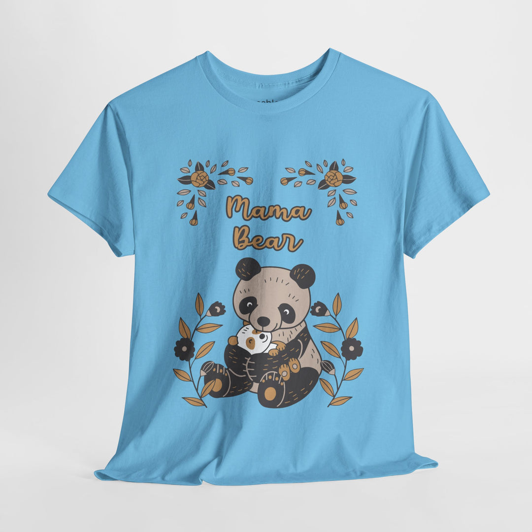 Mom's T-Shirt - Mama Bear - Cute Panda Design for Moms Design