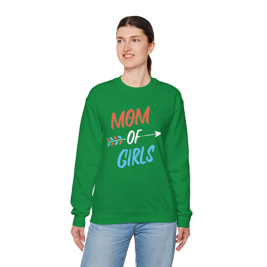 Mom's Sweatshirt - Mom of Girls Design