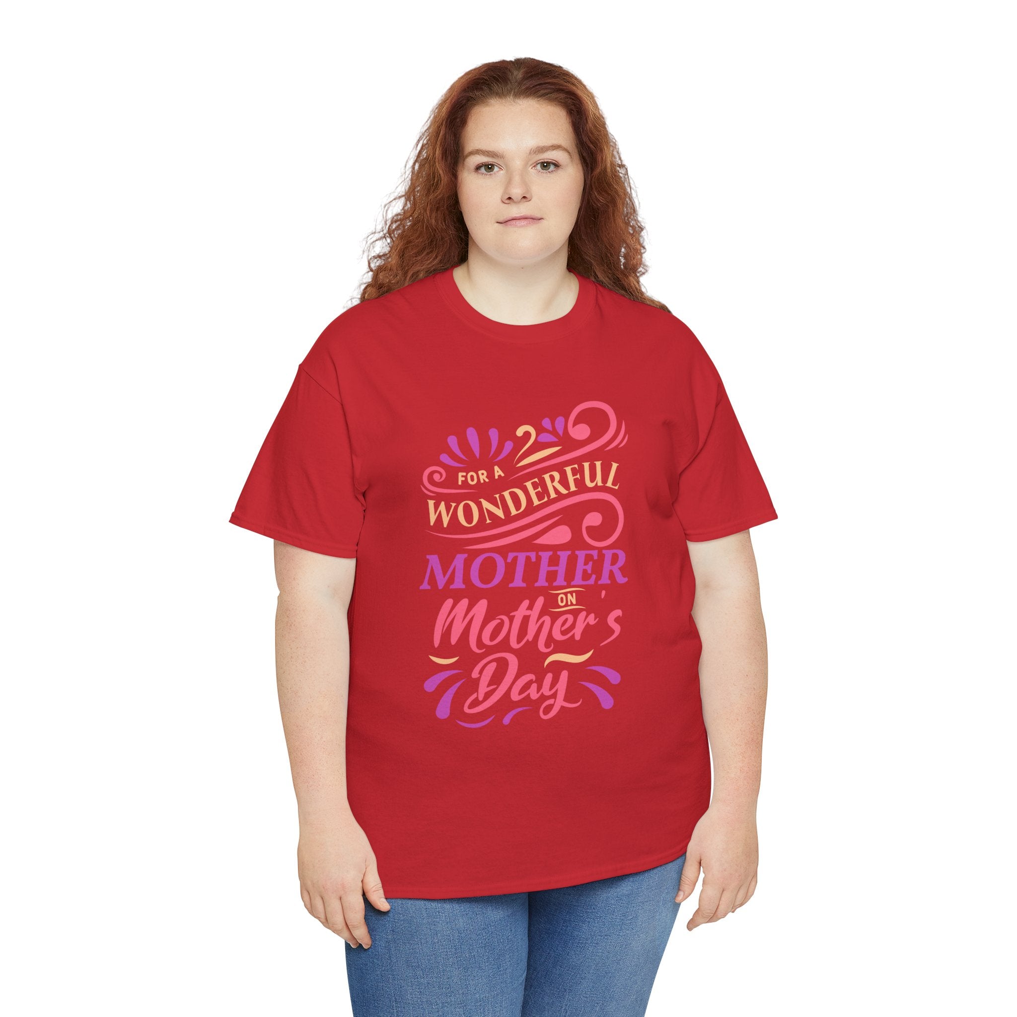 Mom T-Shirt – For A Wonderful Mother On Mother's Day Design
