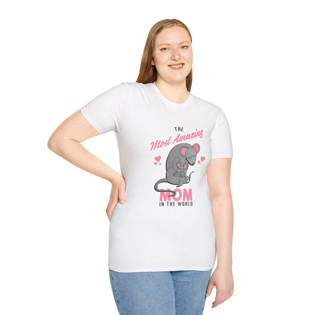 Mom T-Shirt - The Most Amazing Mom Design