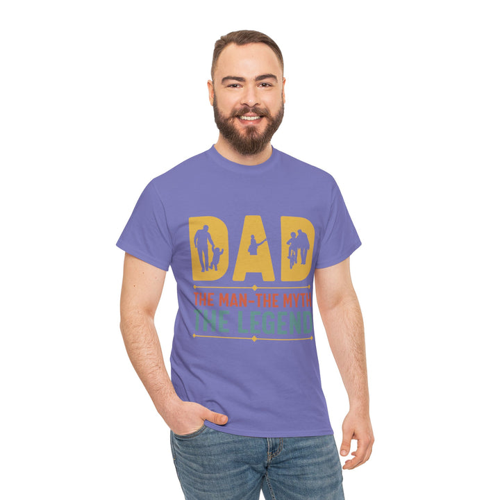 Dad's T-Shirt - Dad The Man The Myth The Legend Design