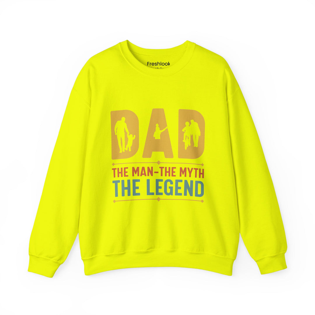 Dad’s Sweatshirt – Dad The Man The Myth The Legend Design