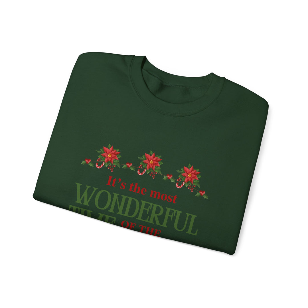 Sweatshirt — "It's the Most Wonderful Time of the Year" Holiday Crewneck
