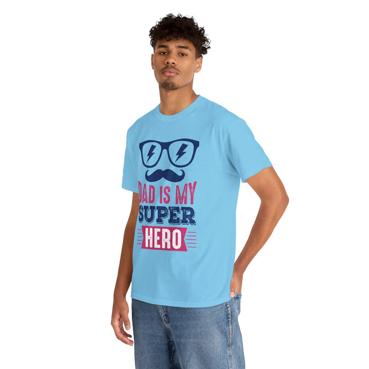 Dad's T-Shirt - Dad Is My Superhero Design