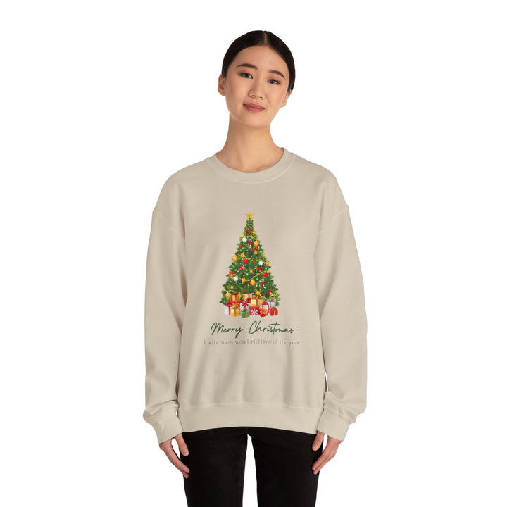 Christmas Tree Sweatshirt — Merry Christmas Holiday Crewneck