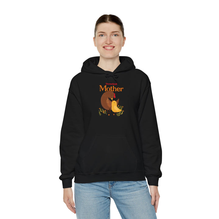 Mom's Unisex Hooded Sweatshirt - Sweetest Mother Design