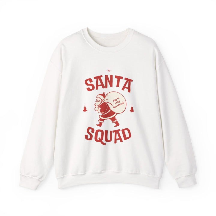 Santa Squad Sweatshirt — Retro Santa Holiday Crewneck