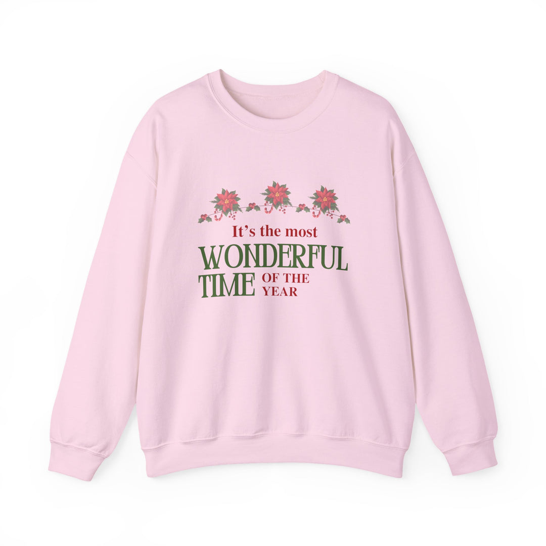Sweatshirt — "It's the Most Wonderful Time of the Year" Holiday Crewneck