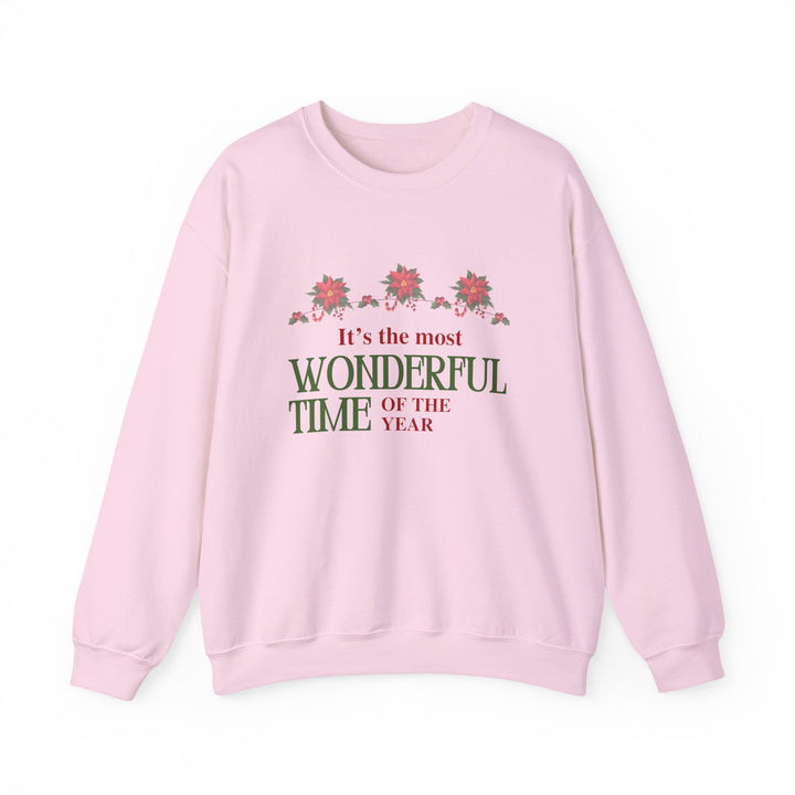 Sweatshirt — "It's the Most Wonderful Time of the Year" Holiday Crewneck