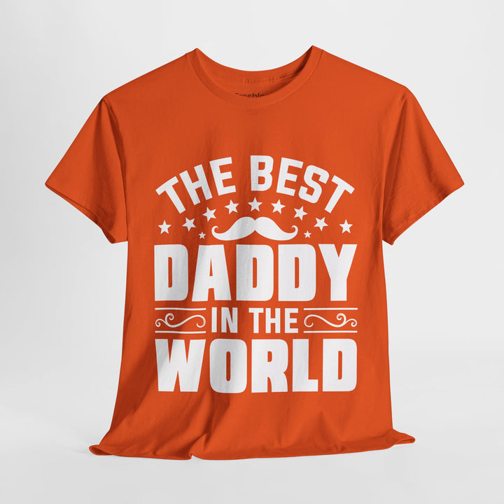 Dad's T-Shirt - The Best Daddy In The World Design