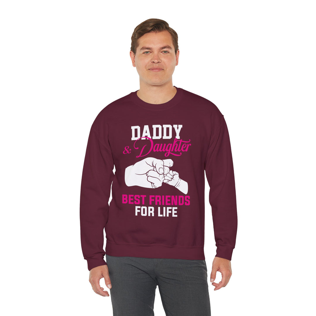 Dad’s Sweatshirt – Daddy & Daughter Best Friends For Life Design