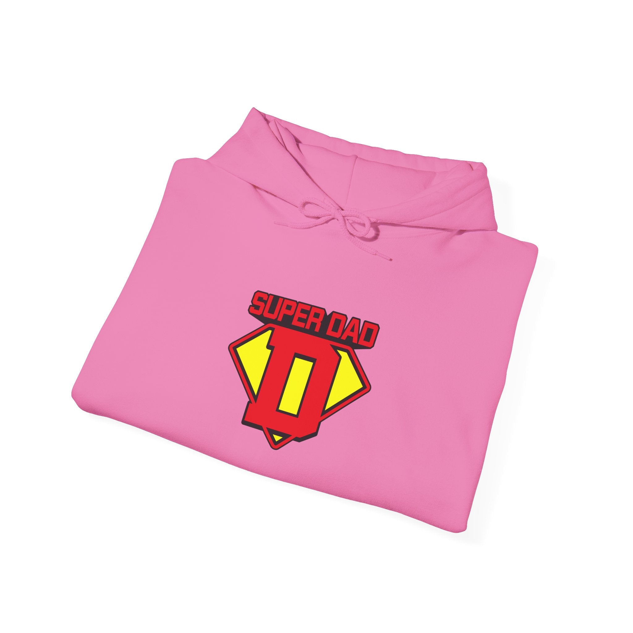 Dad’s Hooded Sweatshirt – Super Dad Design