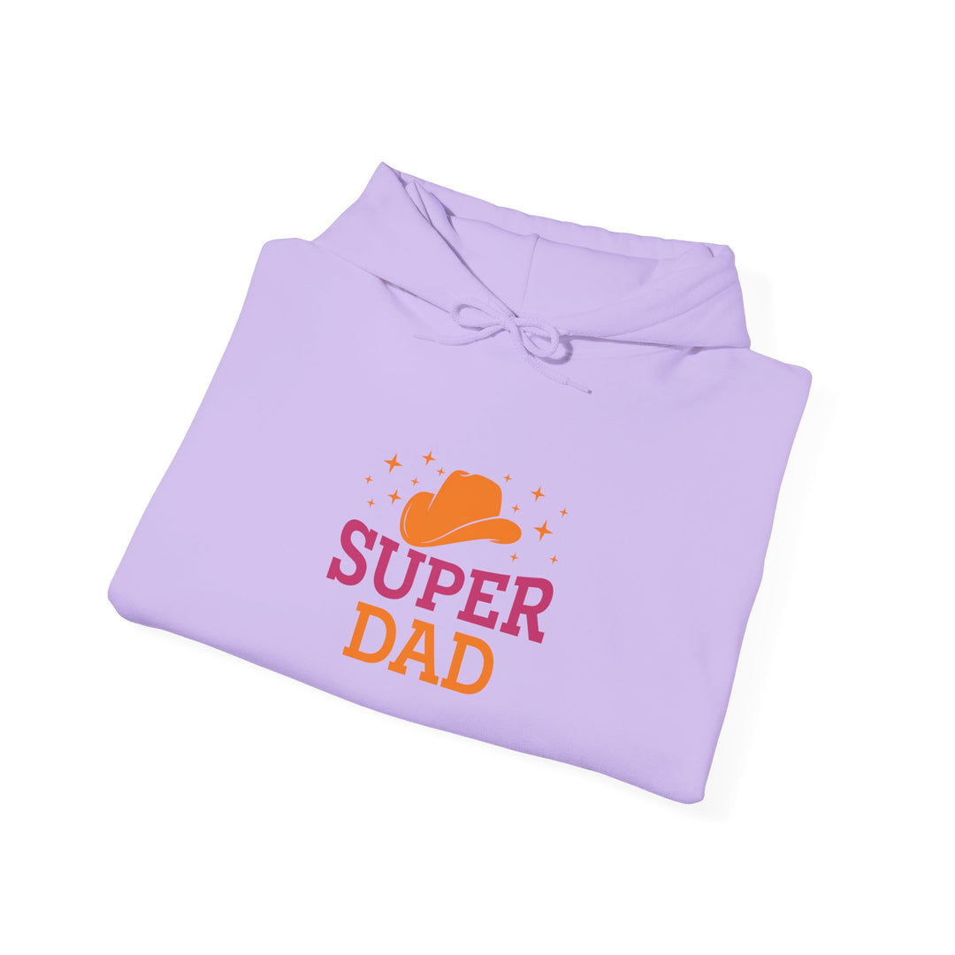 Dad’s Hooded Sweatshirt – Super Dad Design