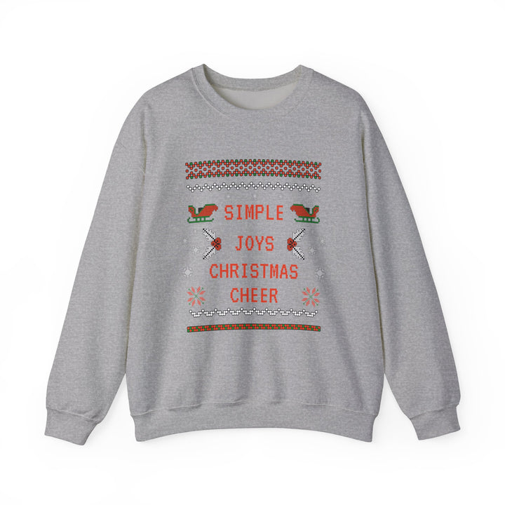 Unisex Heavy Blend Crewneck Sweatshirt, Christmas Joy Sweatshirt