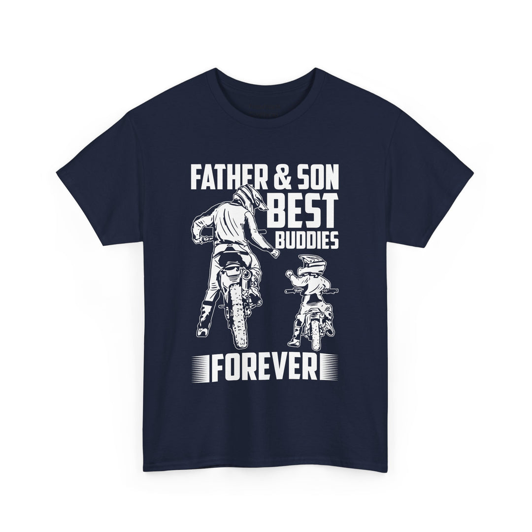 Dad's T-Shirt - Father & Son Best Buddies Forever Design